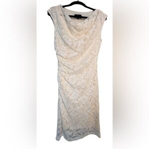 Ronni Nicole Lace Dress in Cream